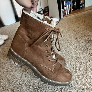 Brown Boots - Slightly Worn